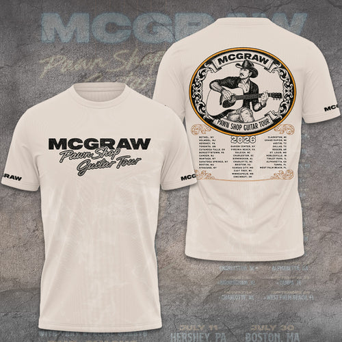 Tim McGraw﻿ 2026 Tour 3D Apparel – GNE7945