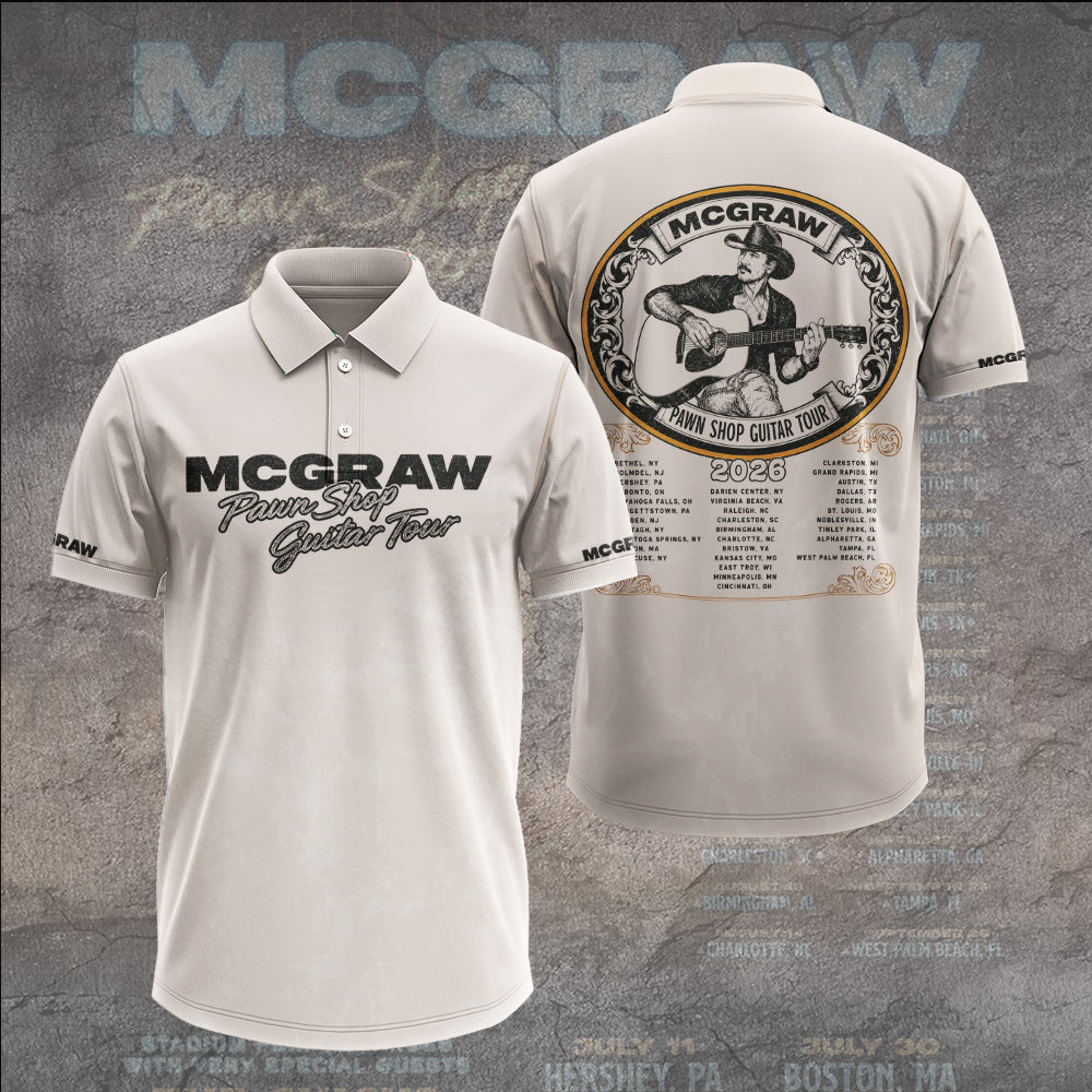 Tim McGraw﻿ 2026 Tour 3D Apparel – GNE7945