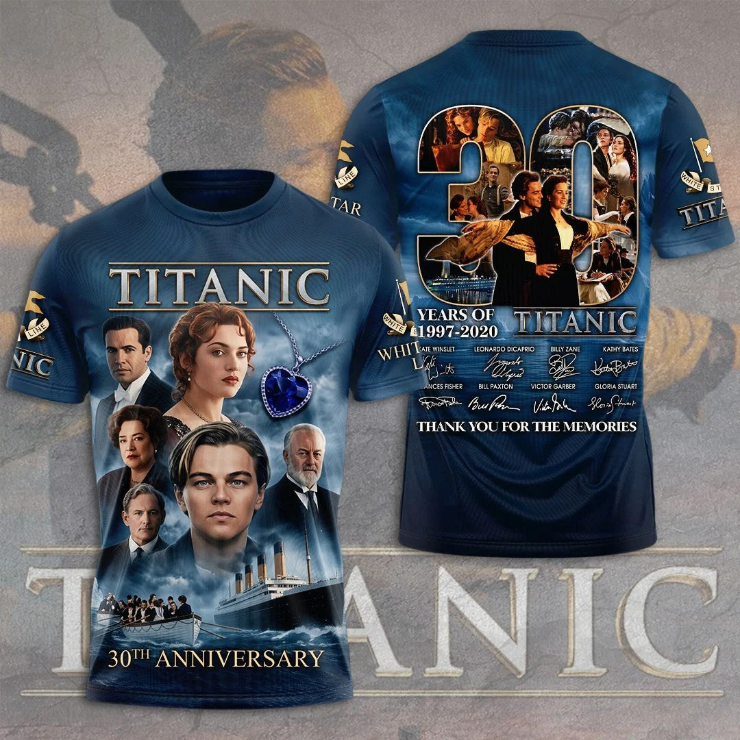 Titanic 30th Anniversary 3D Apparel – TMTHU8989