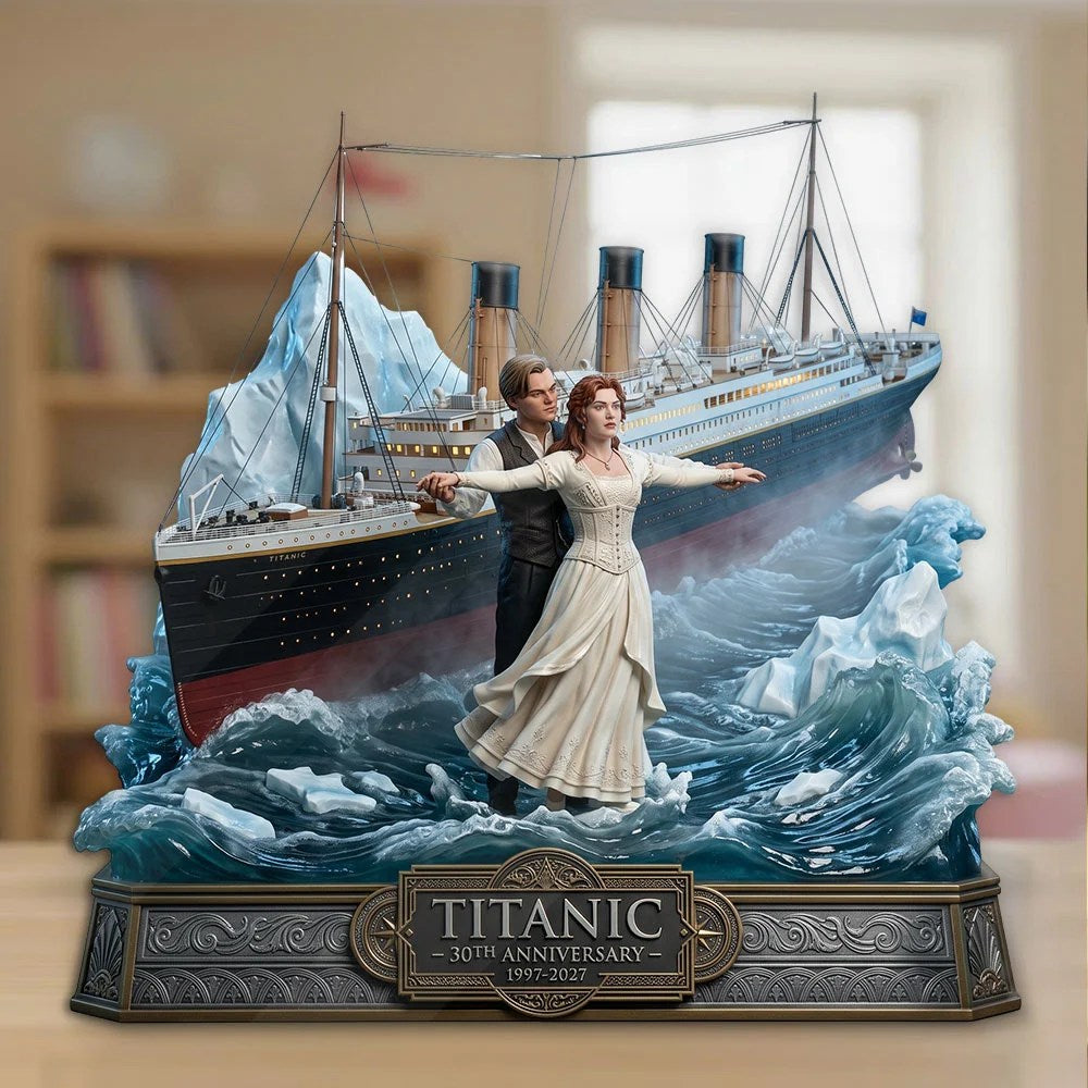 Titanic 30th Anniversary Custom Shape Acrylic Plaque – TMTHU8714