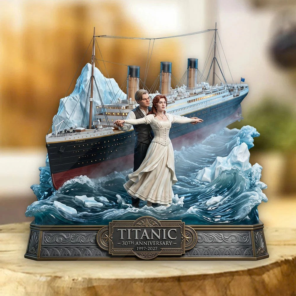 Titanic 30th Anniversary Custom Shape Acrylic Plaque – TMTHU8714