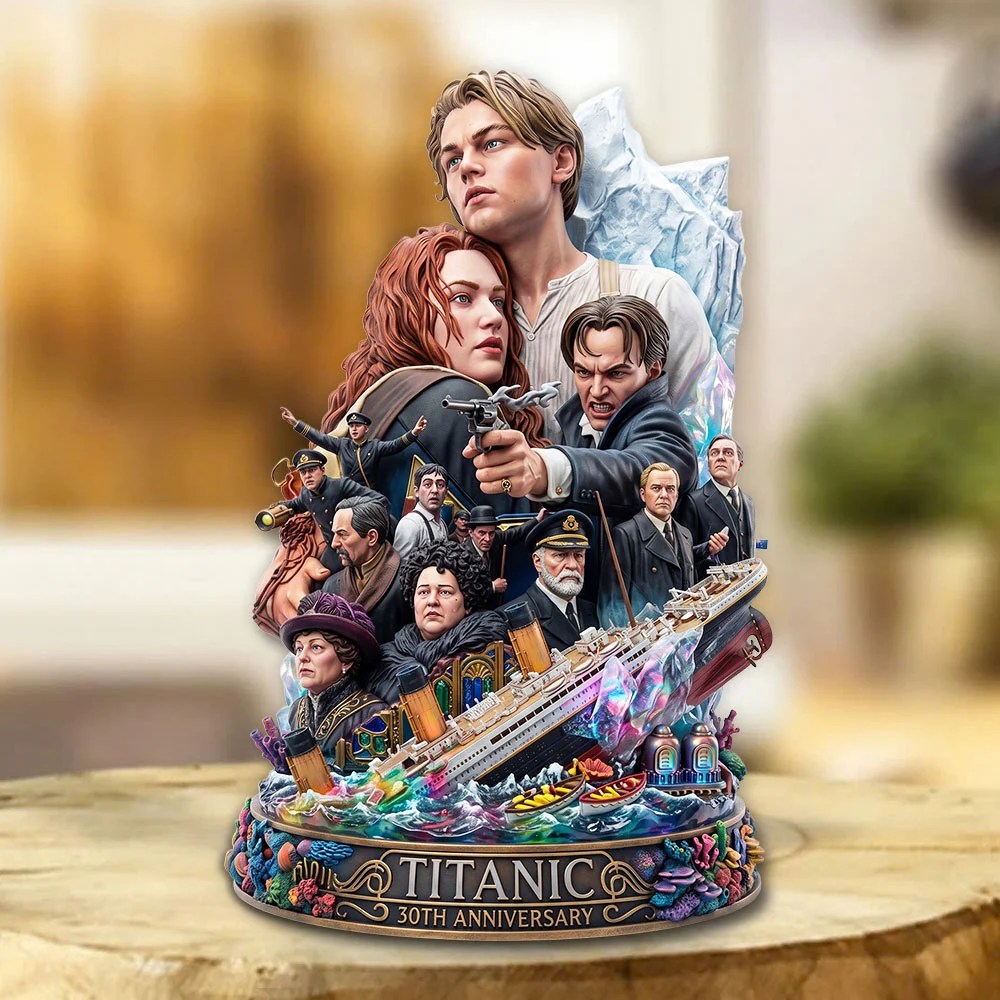 Titanic 30th Anniversary Custom Shape Acrylic Plaque – TMTHU9024