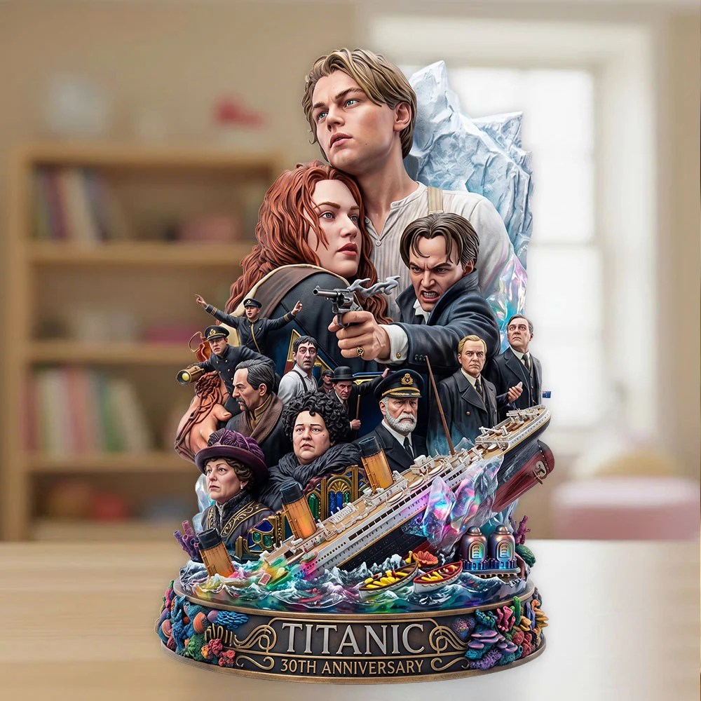Titanic 30th Anniversary Custom Shape Acrylic Plaque – TMTHU9024