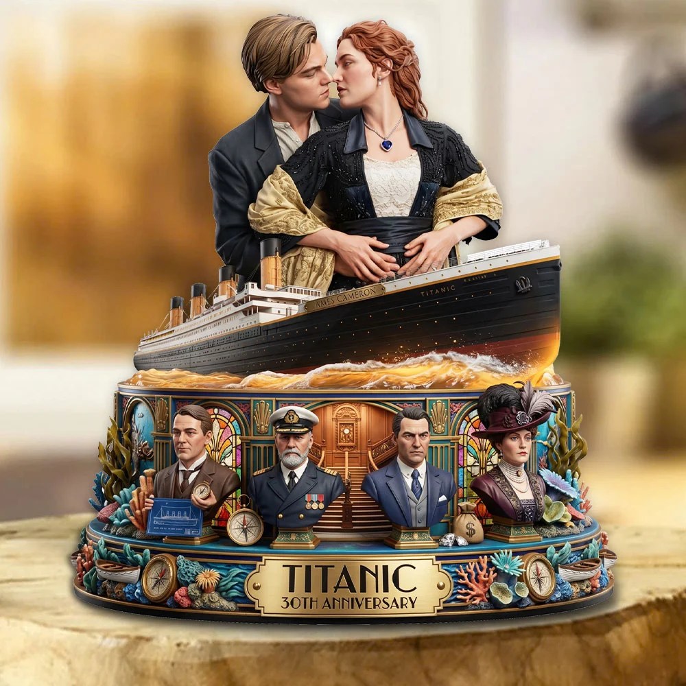 Titanic 30th Anniversary Custom Shape Acrylic Plaque – TMTHU9026