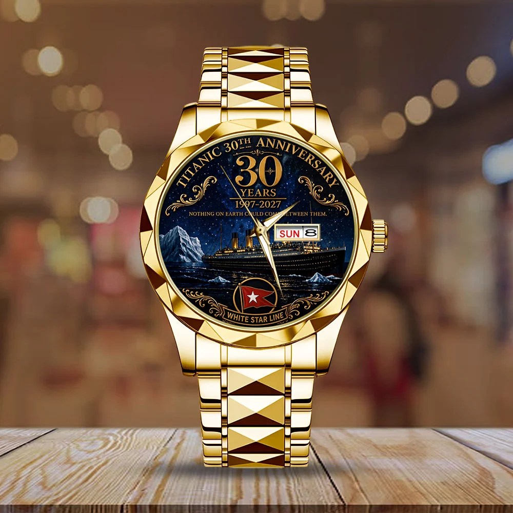 Titanic 30th Anniversary Alloy Luxury Quartz Watch – TMTHU8884