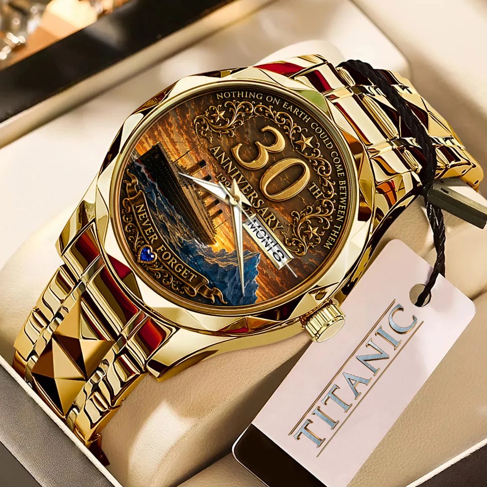 Titanic 30th Anniversary Alloy Luxury Quartz Watch – TMTHU9080