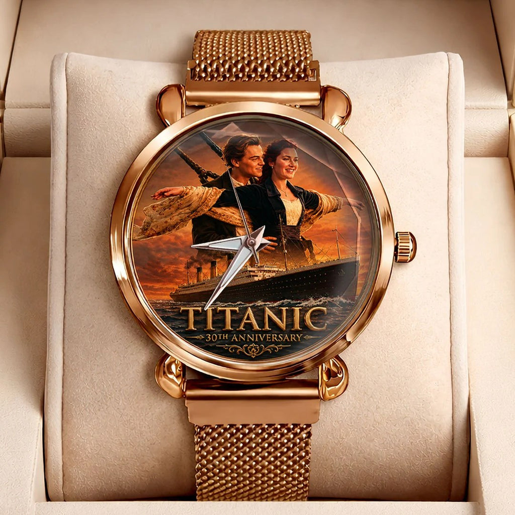 Titanic 30th Anniversary Mesh Strap Quartz Watch – TMTHU9079
