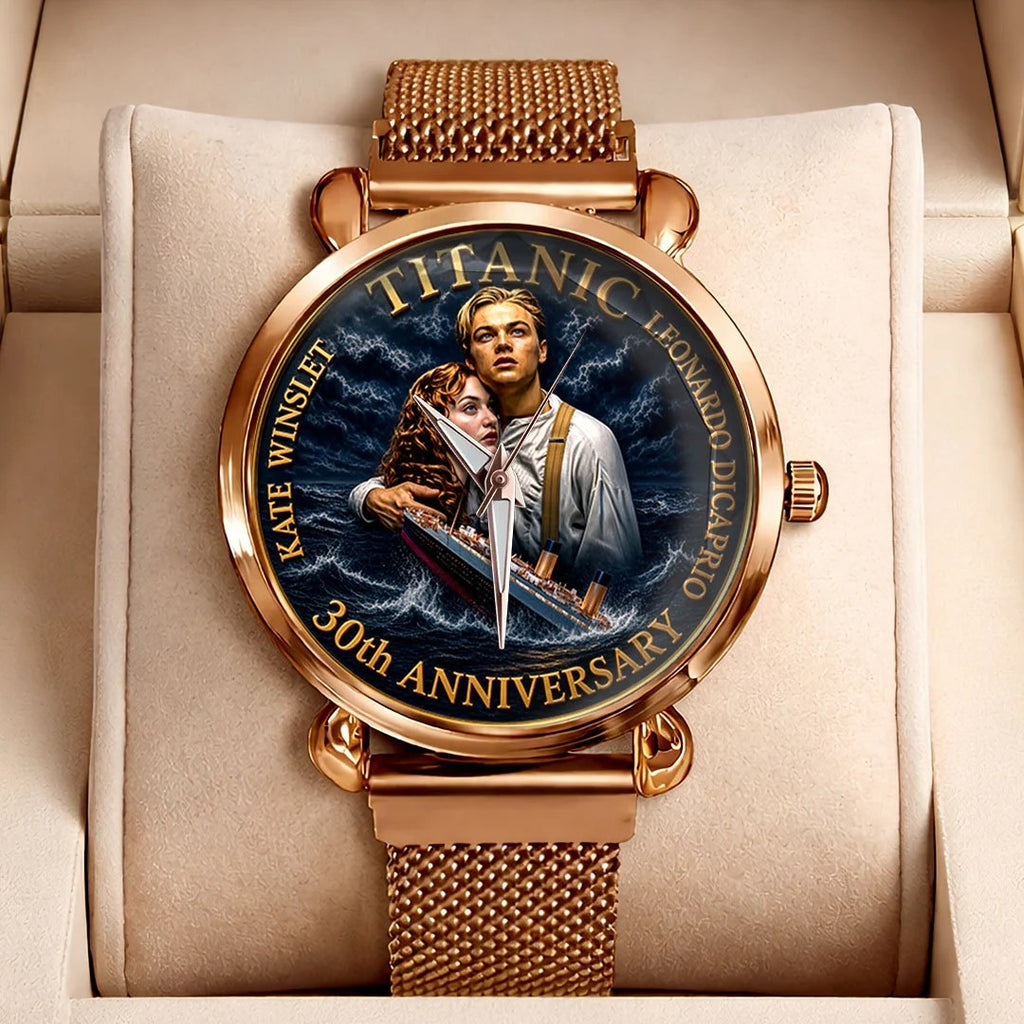 Titanic 30th Anniversary Mesh Strap Quartz Watch – HOATT20775