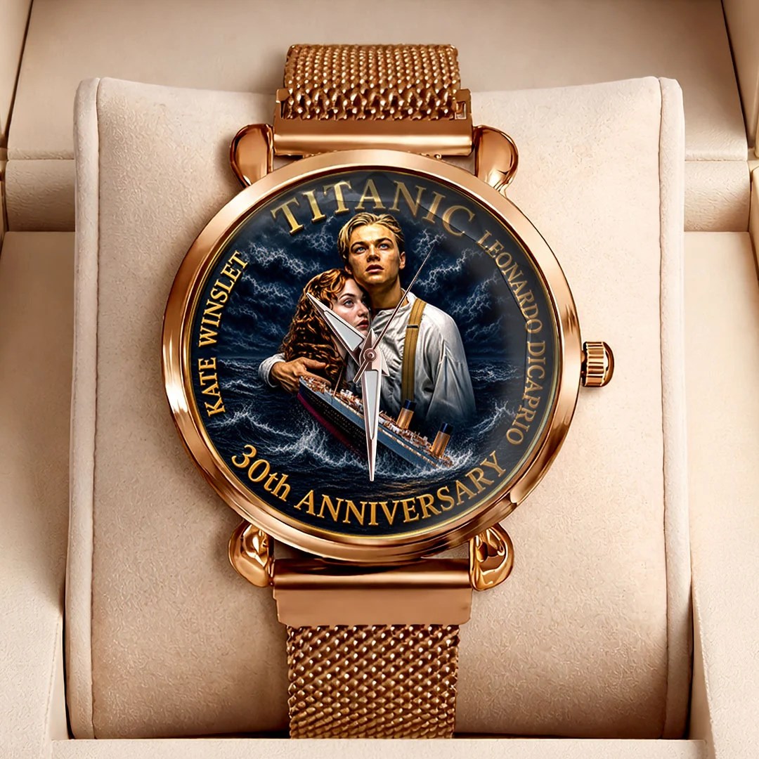 Titanic 30th Anniversary Mesh Strap Quartz Watch – HOATT20775