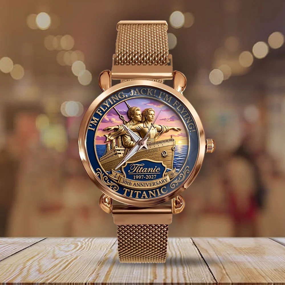 Titanic 30th Anniversary Mesh Strap Quartz Watch – TANTN25320