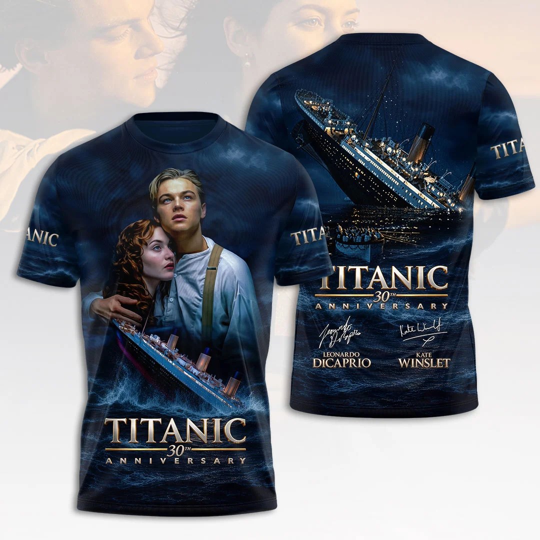 Titanic 30th Anniversary 3D Apparel – HOATT20710