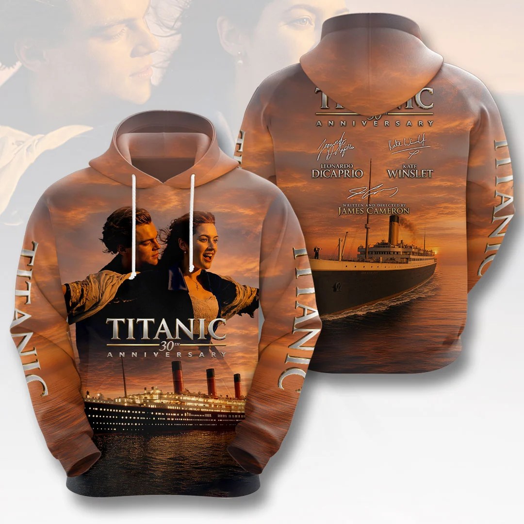 Titanic 30th Anniversary 3D Apparel – HOATT20709