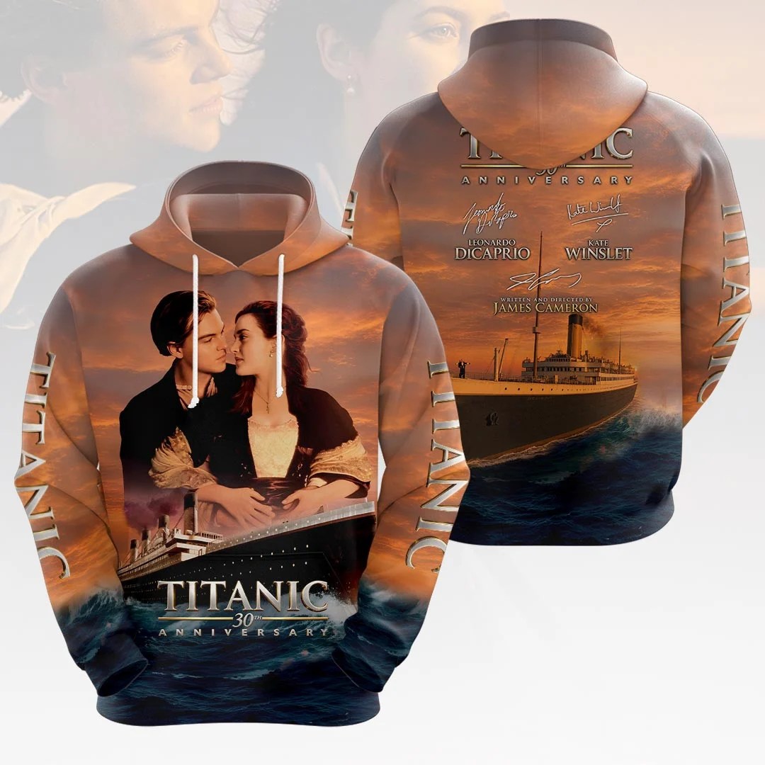 Titanic 30th Anniversary 3D Apparel – HOATT20754