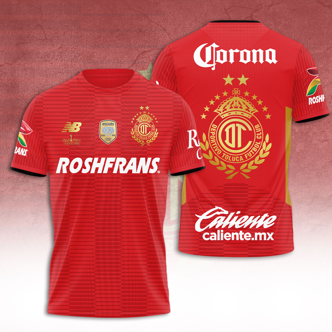 Deportivo Toluca F.C 3D Apparel – TANTN19372