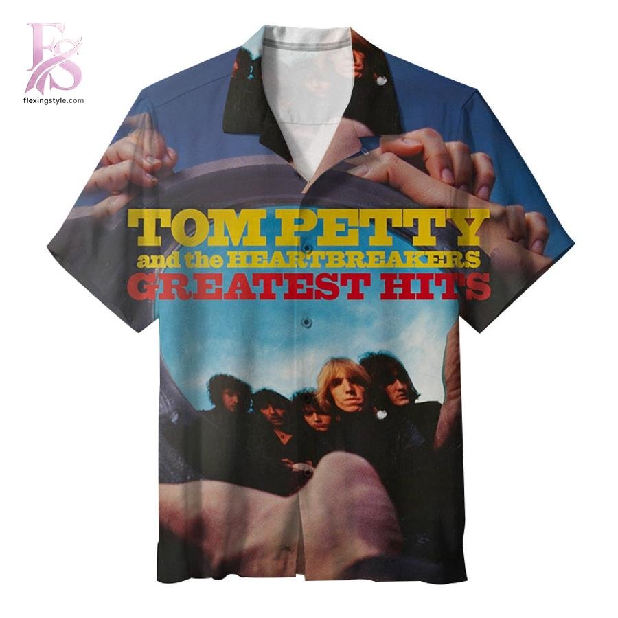 Tom Petty & The Heartbreakers Greatest Hits Hawaiian Shirt