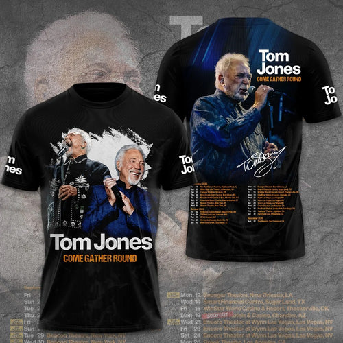 Tom Jones Tour 2026 3D Apparel – GNE8375