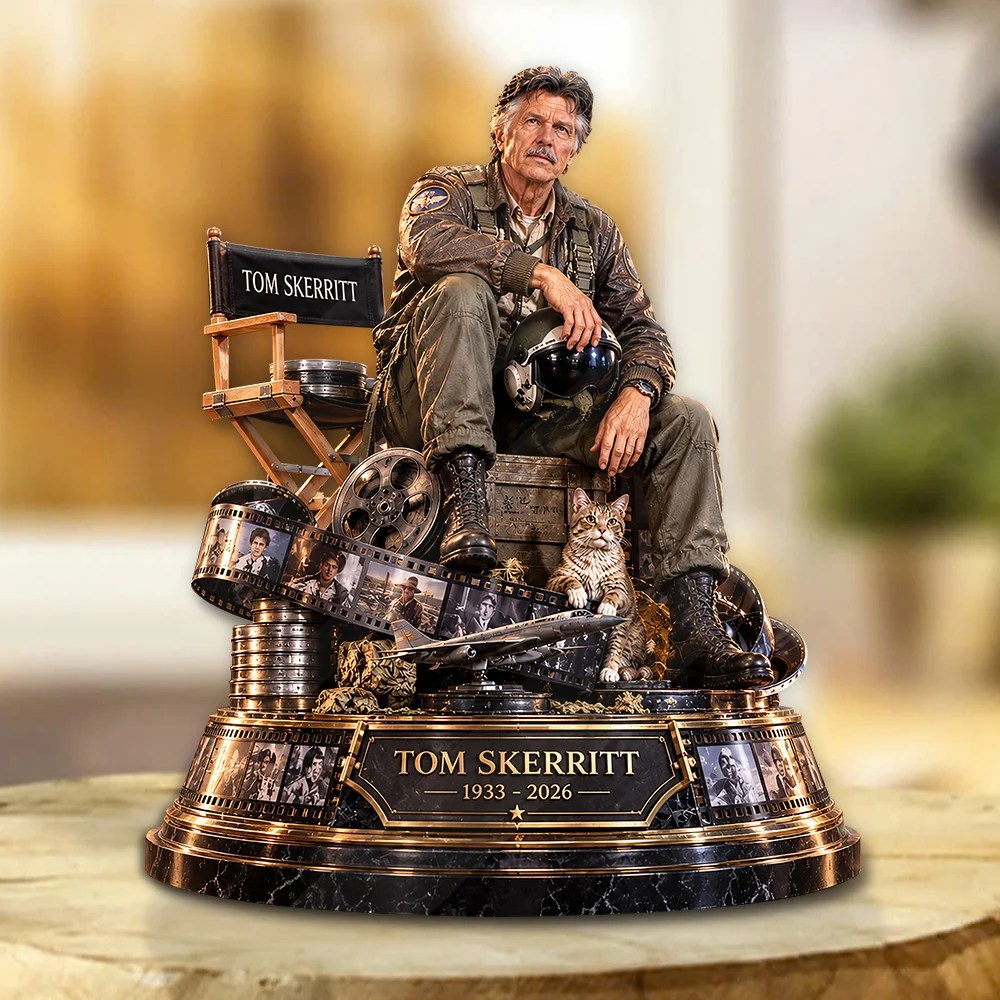 Top Gun x Tom Skerritt (1933-2026) Custom Shape Acrylic Plaque – GNE9189