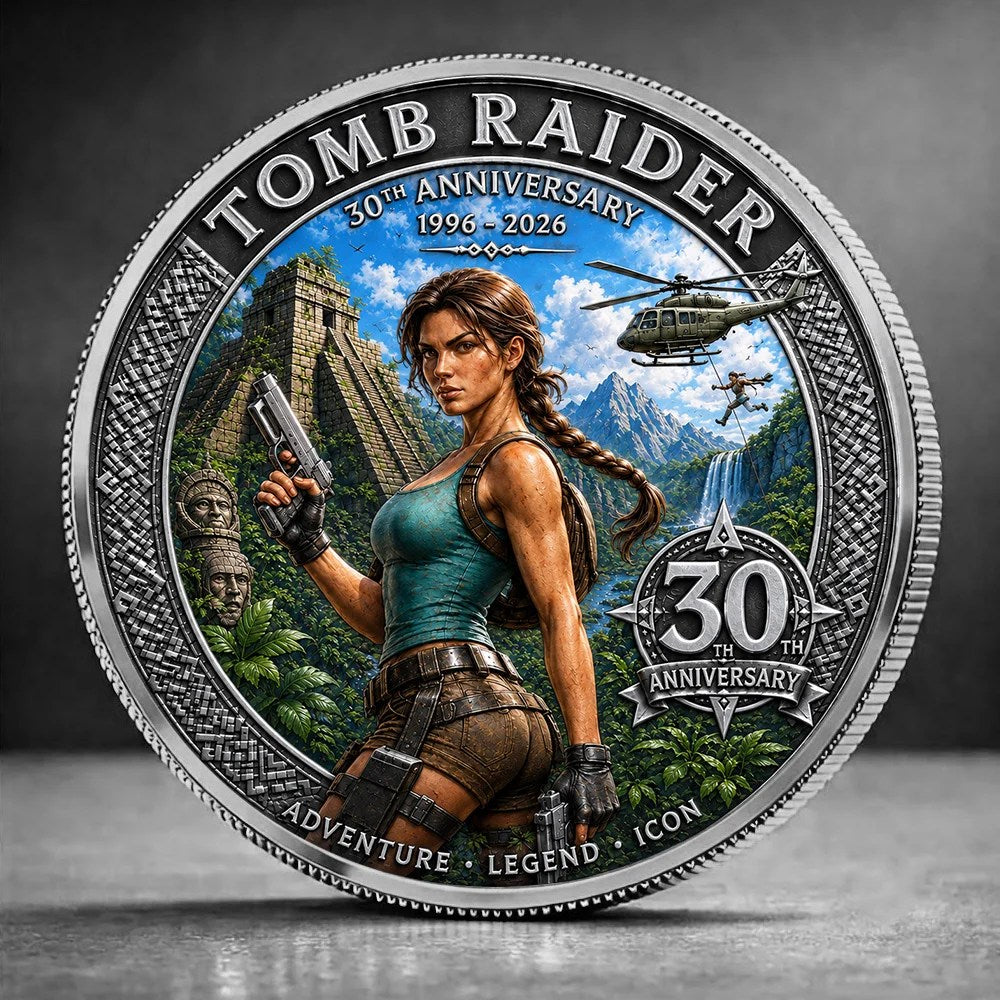 Tomb Raider 30th Anniversary Commemorative Coin – GNE8591