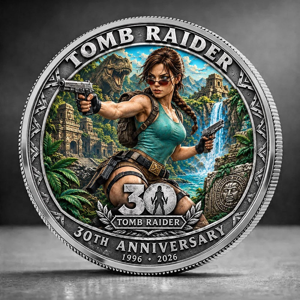 Tomb Raider 30th Anniversary Commemorative Coin – GNE8592