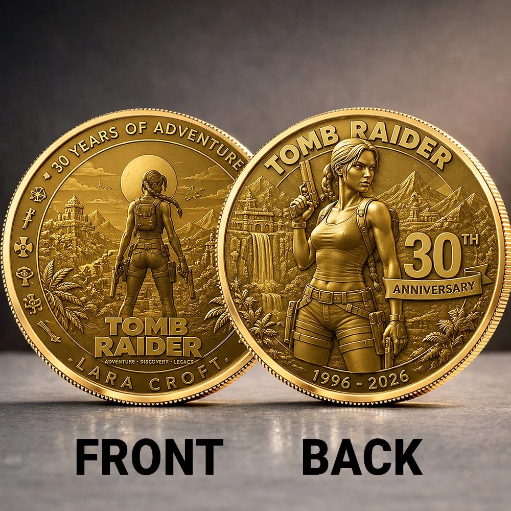 Tomb Raider 30th Anniversary Commemorative Coin – GNE8403