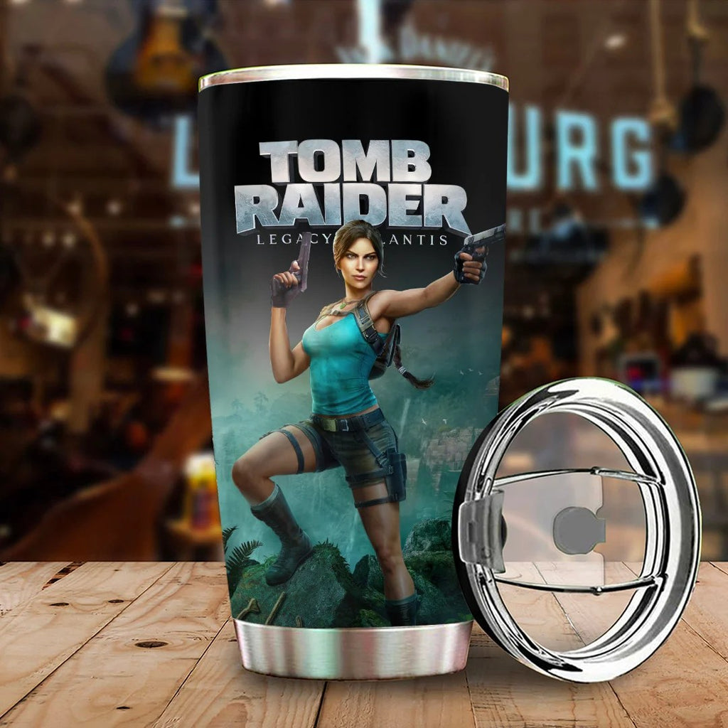 Tomb Raider: Legacy of Atlantis Tumbler Cup – GNE8396
