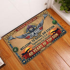 Top Gun 40th Anniversary 2026 Custom Doormat – TMTHU5680