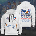 Toronto Blue Jays 2025 American League Champions 2D Quarter Zip Hoodie – HOATT14632