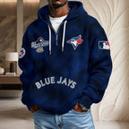 Toronto Blue Jays 2025 American League Champions 3D Unisex Waffle Hoodie – MAITM13964