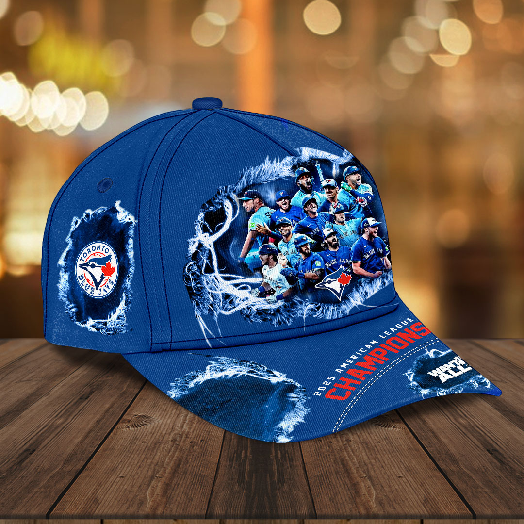 Toronto Blue Jays 2025 American League Champions Classic Cap – HOATT14650