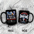 Toronto Blue Jays 2025 American League Champions Ceramic Mug – HOATT14595