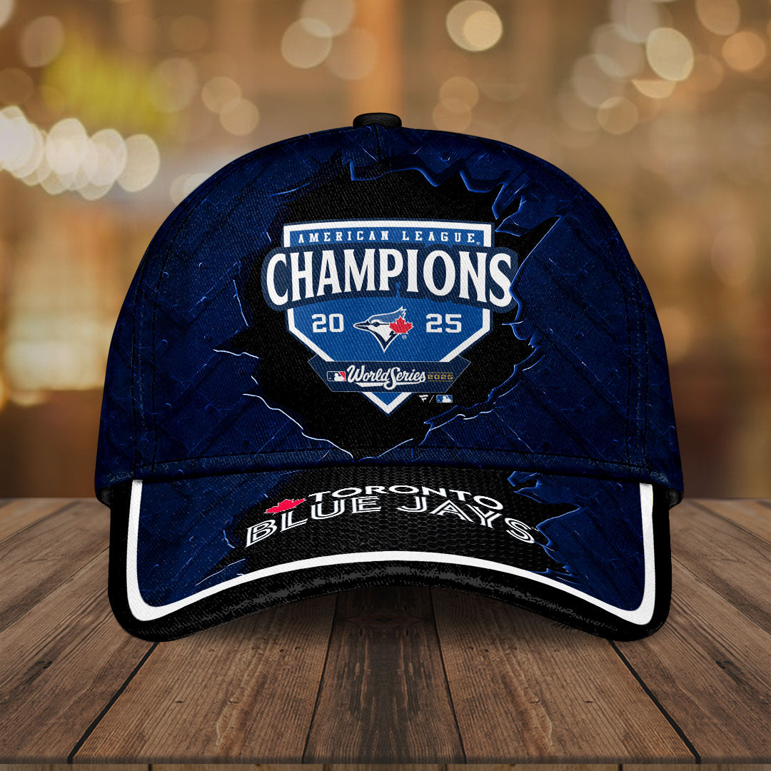 Toronto Blue Jays 2025 American League Champions Classic Cap – MAITM13578