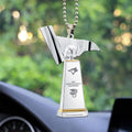 Toronto Blue Jays 2025 American League Champions Custom shape 2-sided Acrylic Car Ornament – MAITM13622