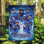 Toronto Blue Jays 2025 American League Champions Double-side Garden Flag – HOATT14591