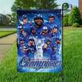 Toronto Blue Jays 2025 American League Champions Double-side Garden Flag – HOATT14591