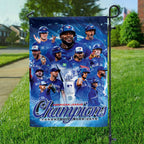 Toronto Blue Jays 2025 American League Champions Double-side Garden Flag – HOATT14591