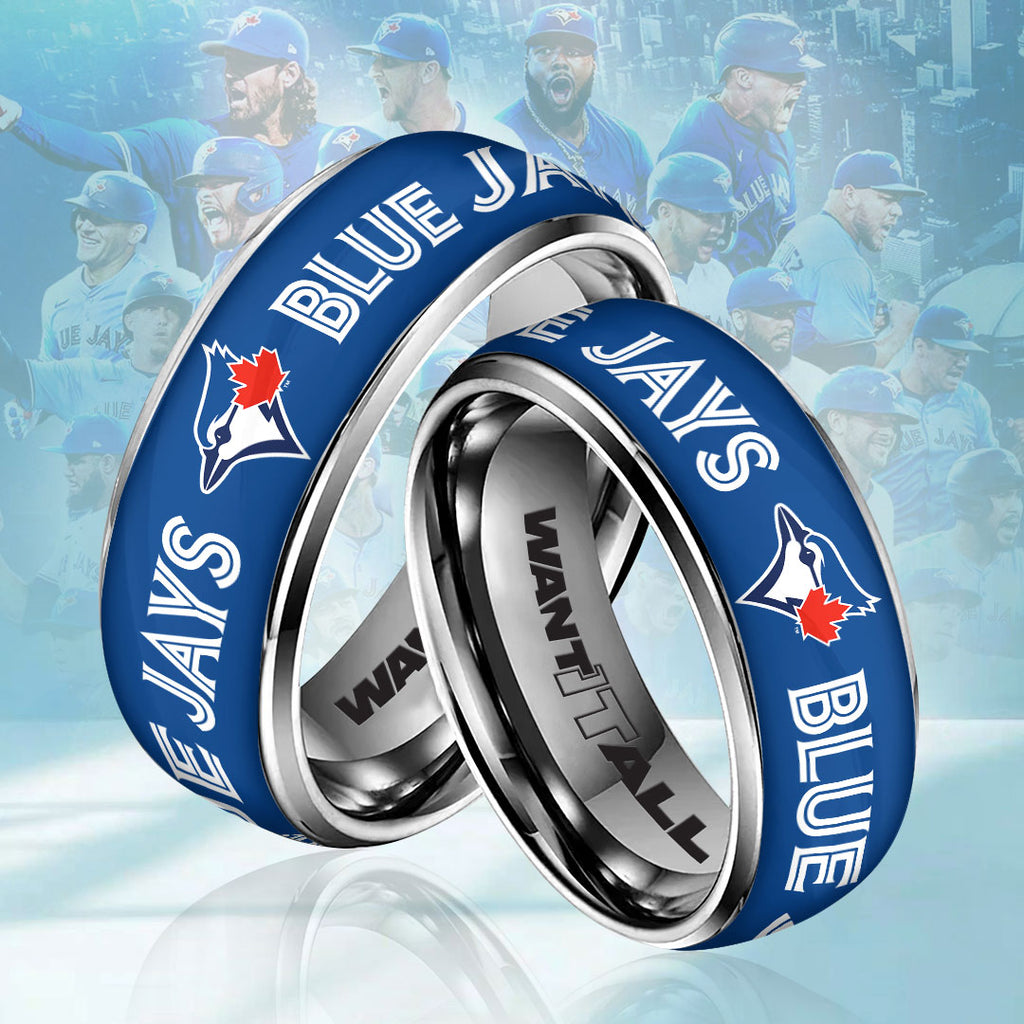 Toronto Blue Jays 2025 American League Champions Custom Alloy Ring – HOATT14279