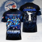 Toronto Blue Jays 2025 American League Champions 3D Apparel – HOATT14693