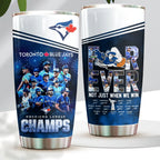 Toronto Blue Jays 2025 American League Champions Tumbler Cup – HOATT14854