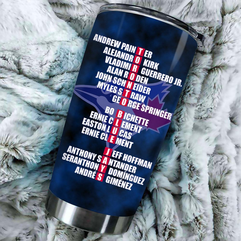 Toronto Blue Jays 2025 American League Champions Tumbler Cup – MAITM13697