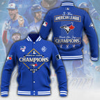 Toronto Blue Jays 2025 American League Champions Varsity Jacket – MAITM13664