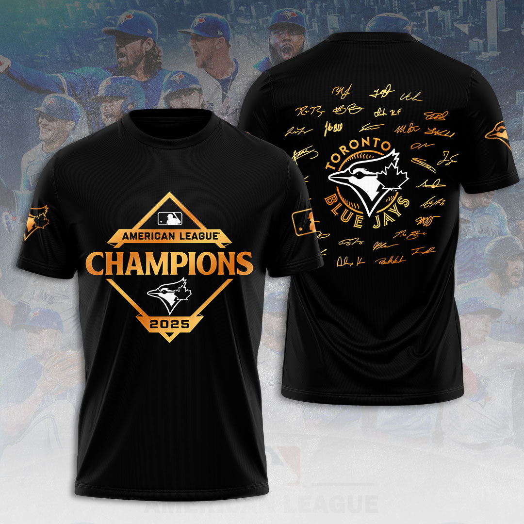 Toronto Blue Jays 2025 American League 3D Apparel – HOATT14141