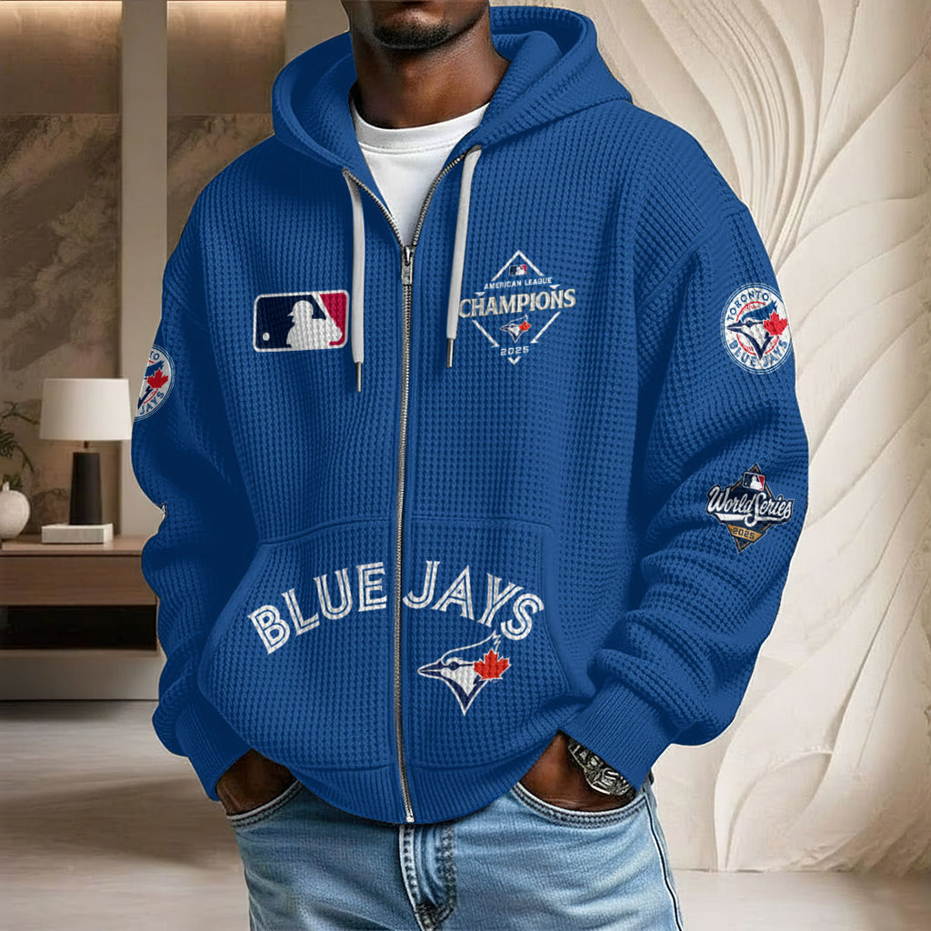 Toronto Blue Jays 3D Unisex Waffle Hoodie – GNE4707
