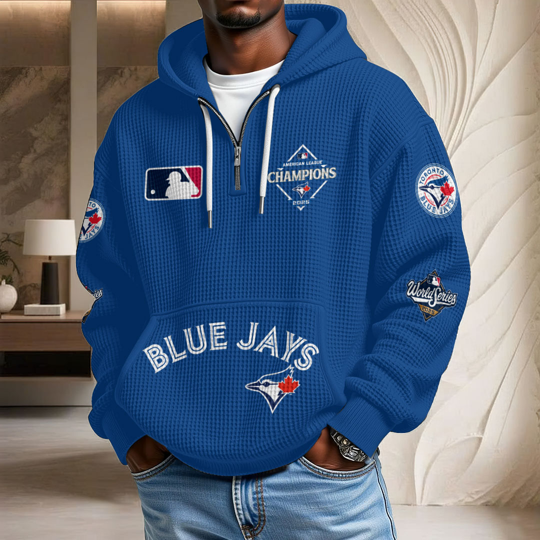 Toronto Blue Jays 3D Unisex Waffle Hoodie – GNE4707