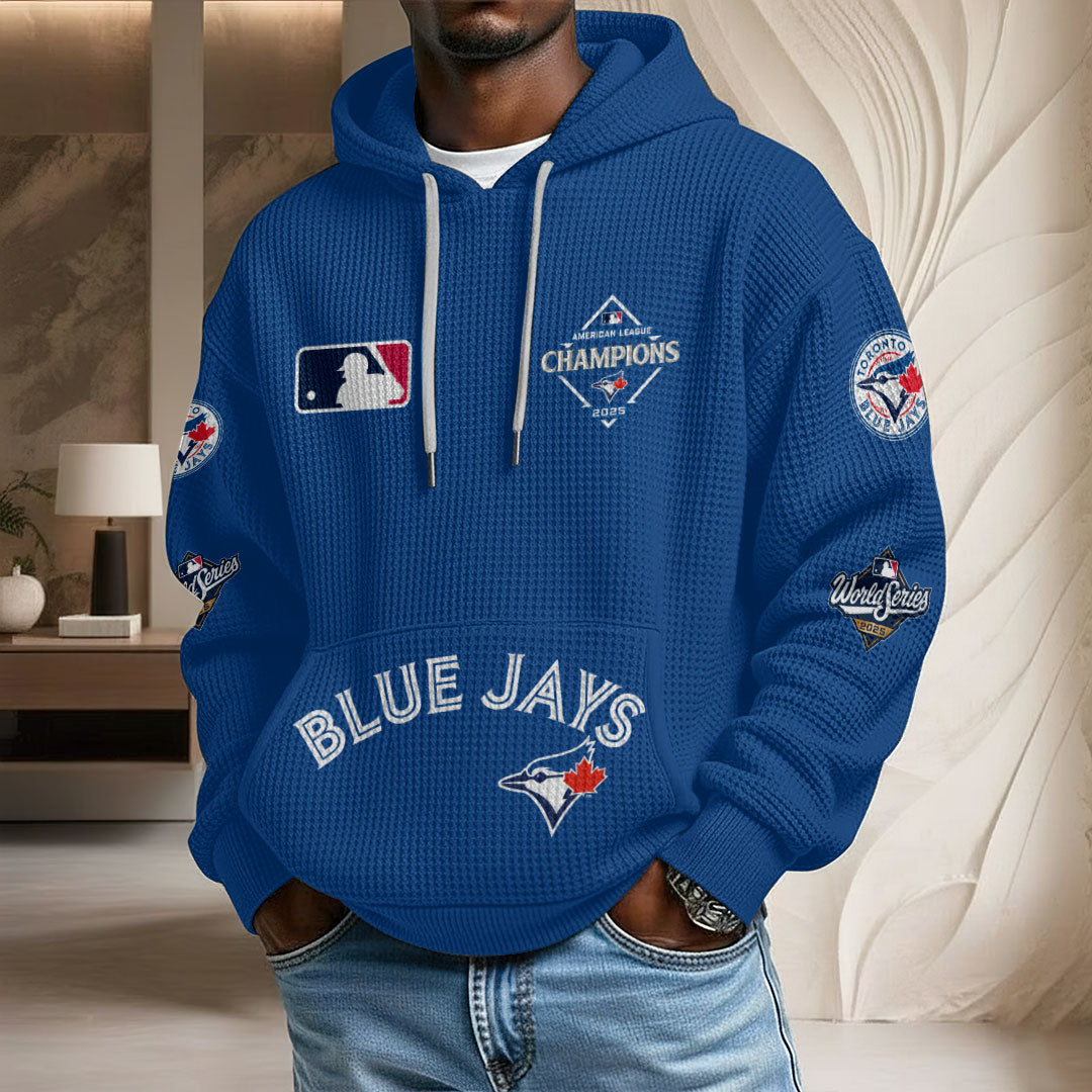 Toronto Blue Jays 3D Unisex Waffle Hoodie – GNE4707