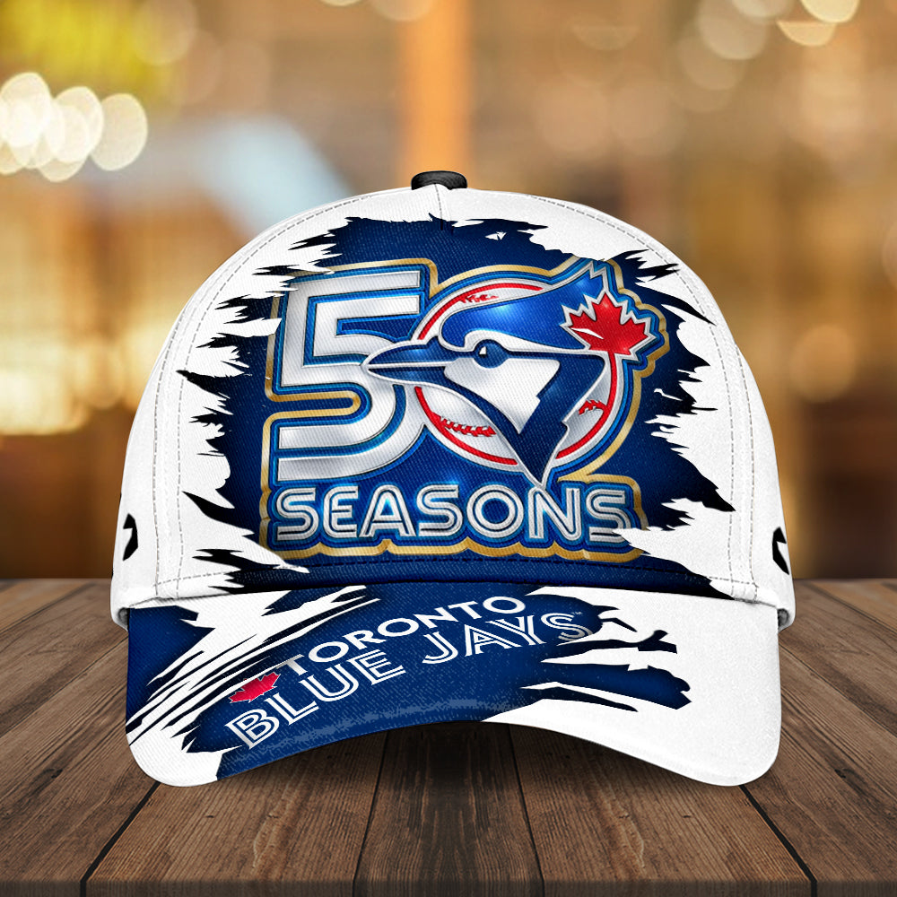 Toronto Blue Jays 50 Seasons Classic Cap – MAITM14554