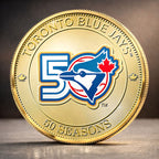 Toronto Blue Jays 50 Seasons Commemorative Coin – MAITM15230