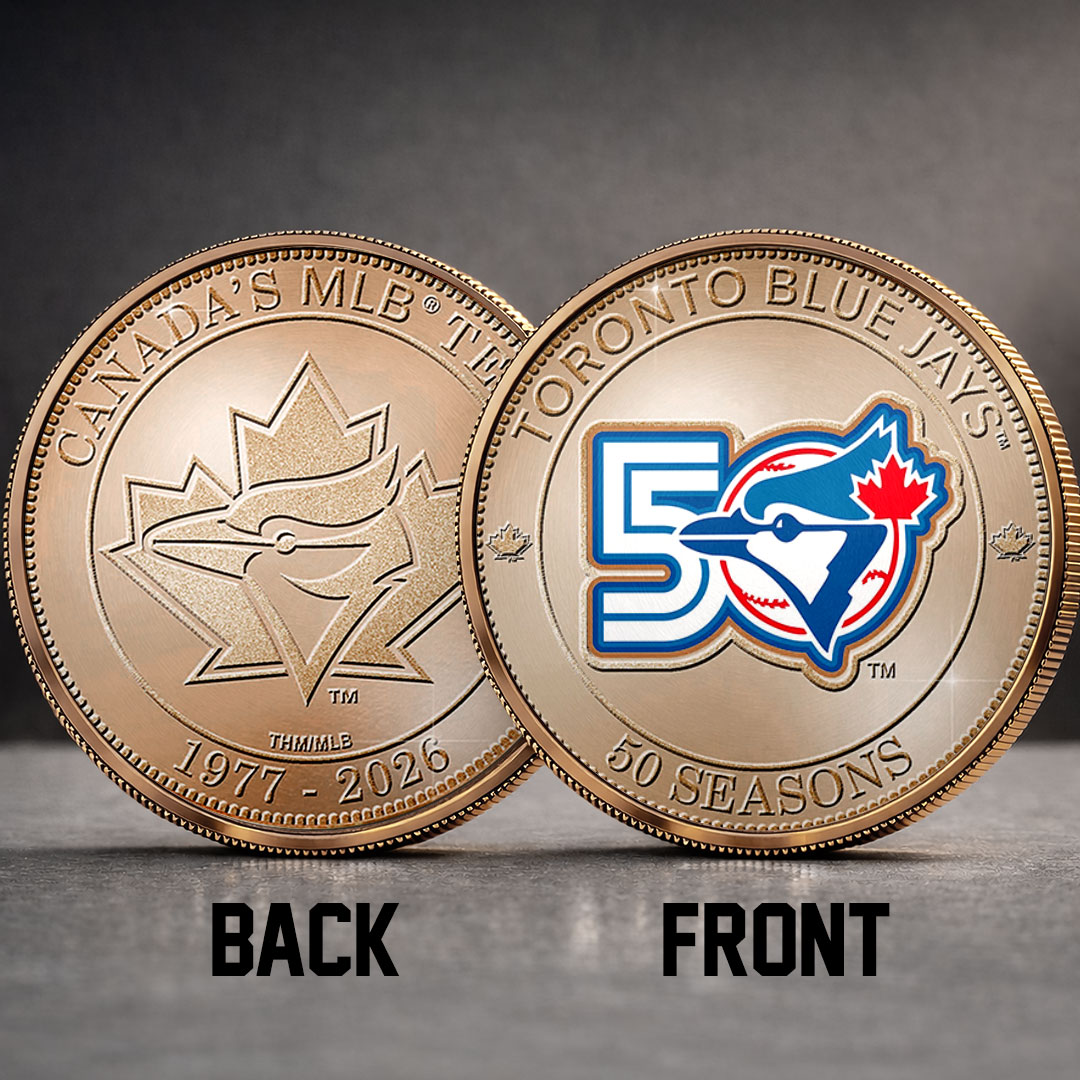 Toronto Blue Jays 50 Seasons Commemorative Coin – MAITM15230