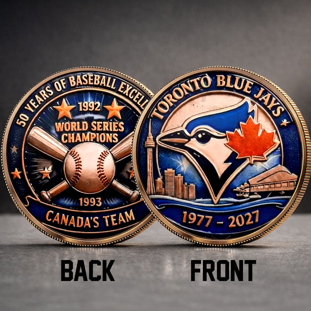 Toronto Blue Jays 50th Anniversary Commemorative Coin – MAITM15229