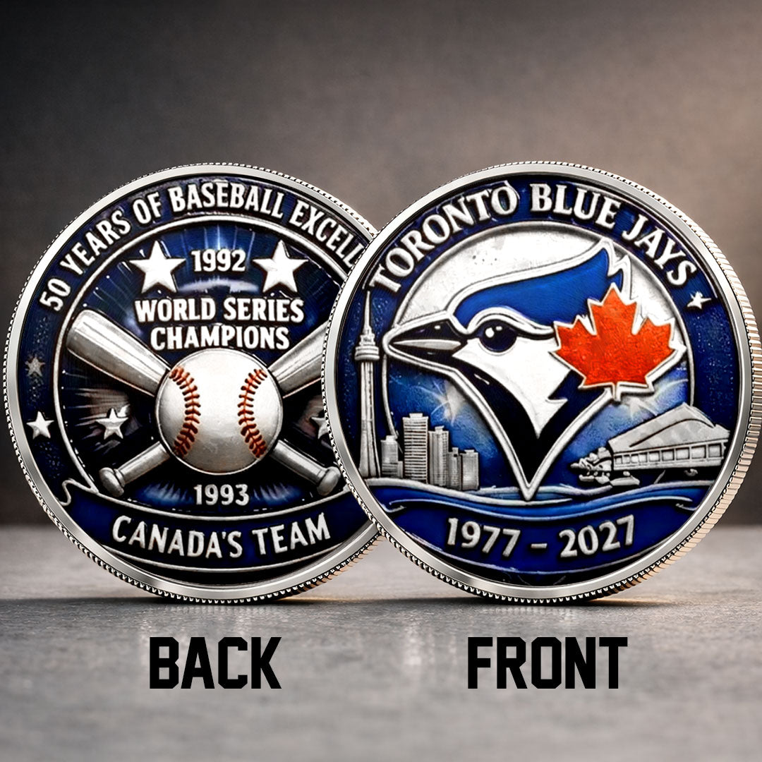 Toronto Blue Jays 50th Anniversary Commemorative Coin – MAITM15229