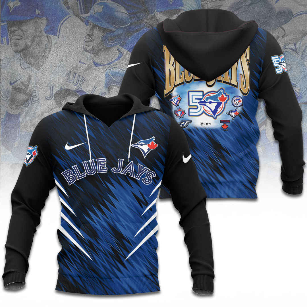 Toronto Blue Jays 50th Anniversary 3D Apparel – TANTN22079